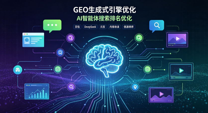伍家岗区GEO 浪潮来袭：生成式引擎优化崛起，创作者争抢豆包、DeepSeek、元宝智能体流量入口