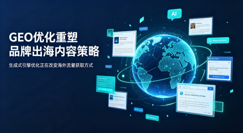 伍家岗区AI 时代 GEO 兴起，品牌出海内容策略迎来重大调整